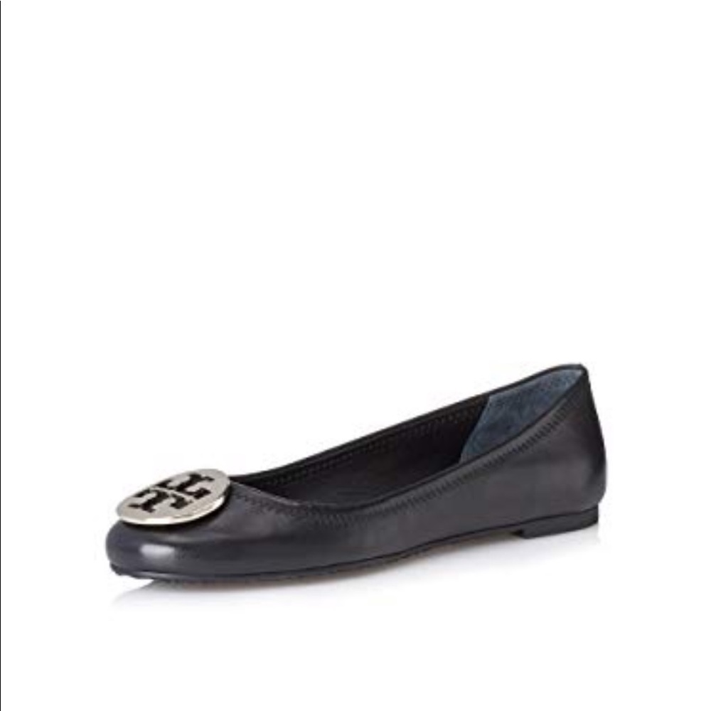 Tory Burch Black Flats